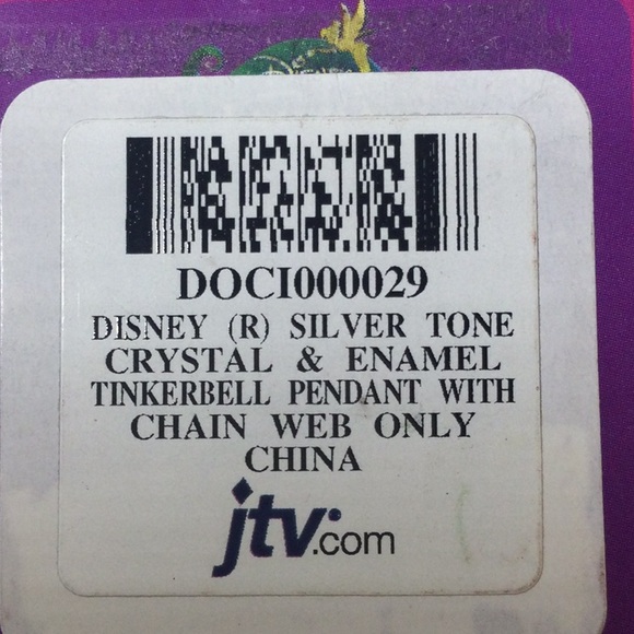 Tinker Bell silver Plated Pendant Necklace & earring bundle - Picture 5 of 7